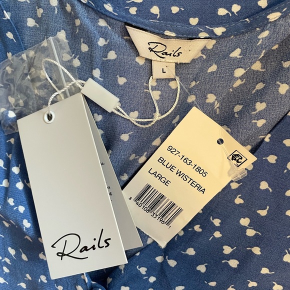 Rails Helena Dress in Blue Wisteria - Picture 8 of 9